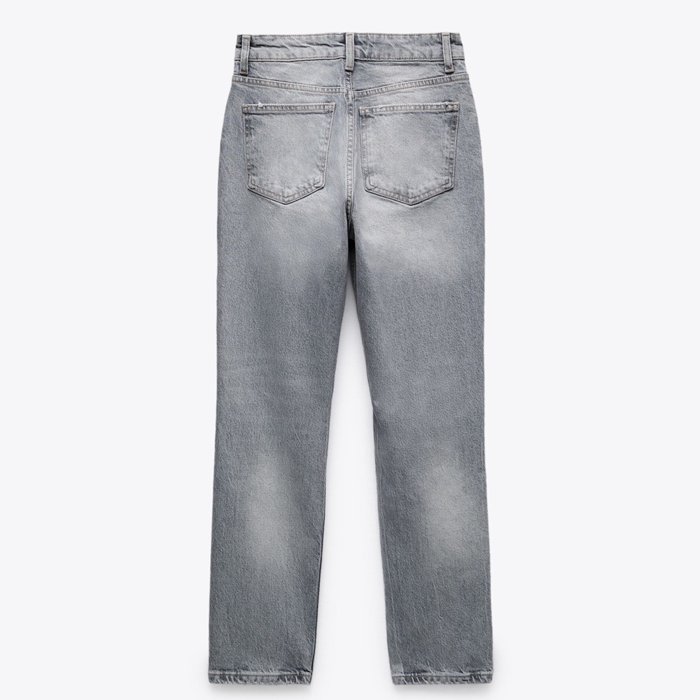 ZARA: RIPPED SLIM JEANS - Picture 2 of 7